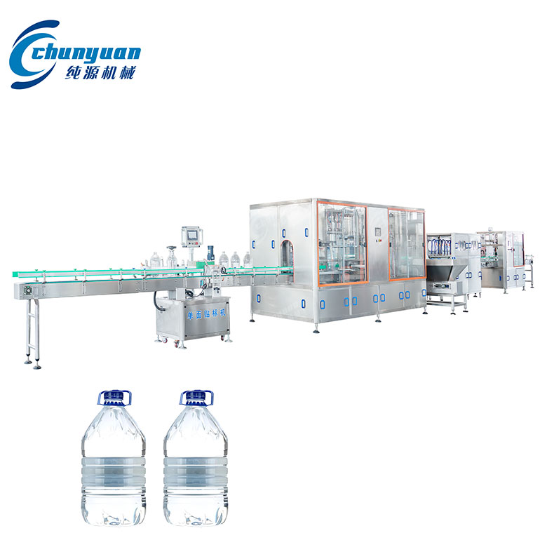 大瓶水灌裝生產線
